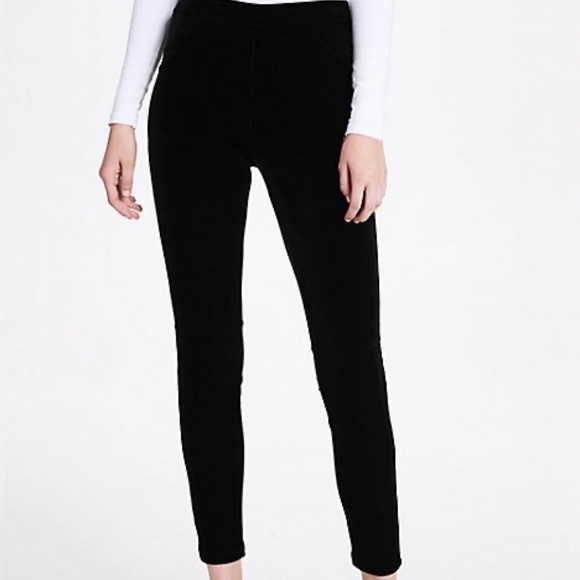Calvin Klein Pants - Calvin Klein velour leggings